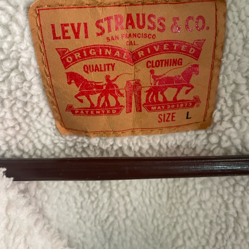Men’s Levi’s Jean Sherpa Jacket - Picture 3 of 4